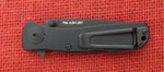 SOG Knife TWI12 Twitch Black Aluminum S.A.T. Assisted Flipper AUS-8 Lockback