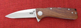 SOG Knife TWI24 XL Twitch S.A.T. Assisted Flipper Rosewood AUS-8 Lockback