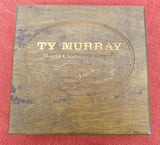 Schrade Knife 5OT Ty Murray Limited Edition Wood Handle Lockback USA