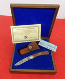 Schrade Knife 5OT Ty Murray Limited Edition Wood Handle Lockback USA