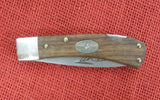 Schrade Knife 5OT Ty Murray Limited Edition Wood Handle Lockback USA