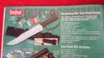 United Cutlery UC212 Bushmaster Survival Kit Knife Sawback Bowie NEW OLD STOCK