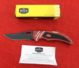 Buck 0710RDS 710 Volt Knife Re Aluminum w/ Inlays USA 208 BU-515