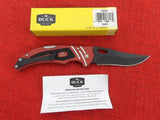 Buck 0710RDS 710 Volt Knife Re Aluminum w/ Inlays USA 208 BU-515