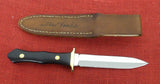 Steve Voorhis Custom Knife Dagger Fighter 10 1/2" OVL Micarta Double Edged Lot#VS-11