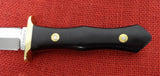 Steve Voorhis Custom Knife Dagger Fighter 10 1/2" OVL Micarta Double Edged Lot#VS-11