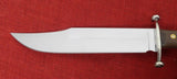 Steve Voorhis Custom Knife Massive Bowie 10 1/2" Blade w/ Blood Groove Wood Hdl Lot#VS-12