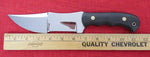 Steve Voorhis Custom Knife Chopper Micarta Carbon Steel Mirror Polish Lot#VS-2