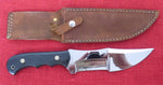 Steve Voorhis Custom Knife Chopper Micarta Carbon Steel Mirror Polish Lot#VS-2