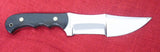 Steve Voorhis Custom Knife Chopper Micarta Carbon Steel Mirror Polish Lot#VS-2