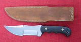 Steve Voorhis Custom Knife Chopper Micarta Carbon Steel Mirror Polish Lot#VS-2