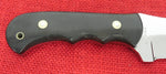 Steve Voorhis Custom Knife Chopper Micarta Carbon Steel Mirror Polish Lot#VS-2