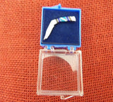 Buck 0110 110 Folding Hunter Knife Yellowhorse Hat Pin Tie Tack 110-275