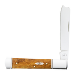 Case 58211 Razor 005 Raz Smooth Antique Bone Fluted 2024 Vault Knife 3.88" Closed 61005RAZ SS