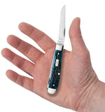 Case 51852 Mini Trapper Knife Mediterranean Blue Bone 6207 SS