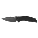 Zero Tolerance Knife by Kershaw ZT 0357BW Assisted Flipper Knife Blackwash 20CV Drop Point Black G10 USA