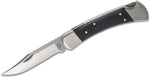 Buck 0110BKSNS1 110 Folding Hunter Pro Knife S30V G10 Black Leather USA 110BKSNS1