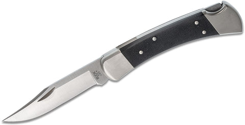 Buck 0110BKSNS1 110 Folding Hunter Pro Knife S30V G10 Black Leather USA 110BKSNS1