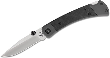 Buck 0110CFSLE1 110 Folding Hunter 2021 Legacy Collection Marble Carbon Fiber S45NV Knife USA 110CFSLE1