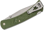 Buck 0110ODS2 110 Slim Select Folding Hunter Knife GFN OD Green Deep Carry Clip USA 110ODS2
