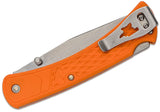 Buck 0110ORS2 110 Folding Hunter Slim Select Knife Orange GFN Deep Carry Pocket Clip USA 110ORS2