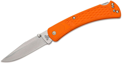 Buck 0110ORS2 110 Folding Hunter Slim Select Knife Orange GFN Deep Carry Pocket Clip USA 110ORS2