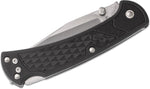 Buck 0112BKS1 112 Ranger Slim Select Knife Black GFN USA Lockback Deep Carry Pocket Clip 112BKS1