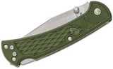 Buck 0112ODS2 112 Ranger Slim Select Knife OD Green GFN Lockback Deep Carry Pocket Clip USA 112ODS2