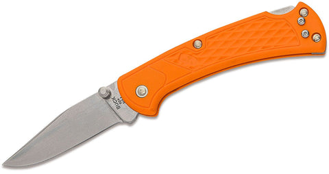 Buck 0112ORS 112 Ranger Slim Select Orange GFN Knife 420HC USA Lockback 112ORS