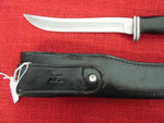 Buck 0121 121 Fisherman Thin Blade Fixed Blade Knife Two Line Stamp 1967-1972 lot#121-13