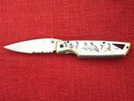 Buck 0175-S19 175 Lightning Limited Edition Artist Series Mallard Ducks Scene USA Made 2000 Linerlock Knife 175S19-2