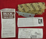 Buck 0186 186 Titanium Knife Take-a-part 110 Size w/ Clip USA 1987 Pat Pend MINT NOS RARE Lot#BU-197
