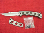 Buck 0186 186 Titanium Knife Take-a-part 110 Size w/ Clip USA 1987 Pat Pend MINT NOS RARE