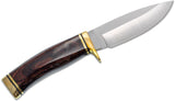 Buck 0192BRS 192 Vanguard Fixed Blade Hunting Knife Dymalux Walnut USA 192BRS 192BR