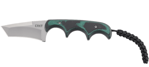 Columbia River CRKT 2386 Minimalist Tanto Neck Knife Alan Folts Fixed Blade