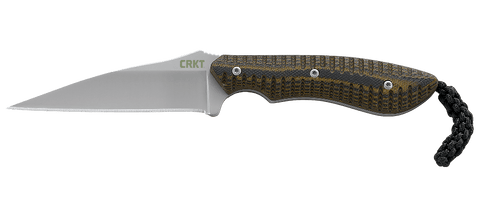 Columbia River CRKT 2388 S.P.E.W. Small Pocket Everyday Wharncliffe Neck Knife Fixed Blade G10