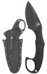 Ka-Bar Knife 2491 TDI Pocket Strike Fixed Blade John Brenner AUS 8A Hard Sheath