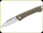 Buck 0250GRS1 Saunter Slipjoint Pocket Knife Canvas Micarta Clip Point 154CM USA