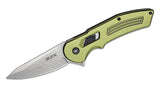 Buck 0262ODS 262 Hexam Assisted Knife Button Lock OD Green  Aluminum Pocket Clip