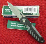 Buck 0281-GYX 281 NXT Liner Lock Partially Serrated Pocket Knife 2005 USA Made UNUSED in Box