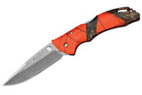 Buck 0285CMS9 285 Bantam Mid-Lock Knife Mossy Oak Blaze Orange Camo GFN 285CMS9