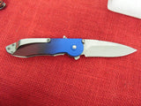 Buck 0297BLS 297 Sirus "First Production Run" Etch 2005 USA Made Assisted Knife Liner Lock USA