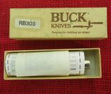 Buck 0303RB 0303RB 303 Cadet Red Bone Pocket Knife 1989 US Made UNUSED in Box
