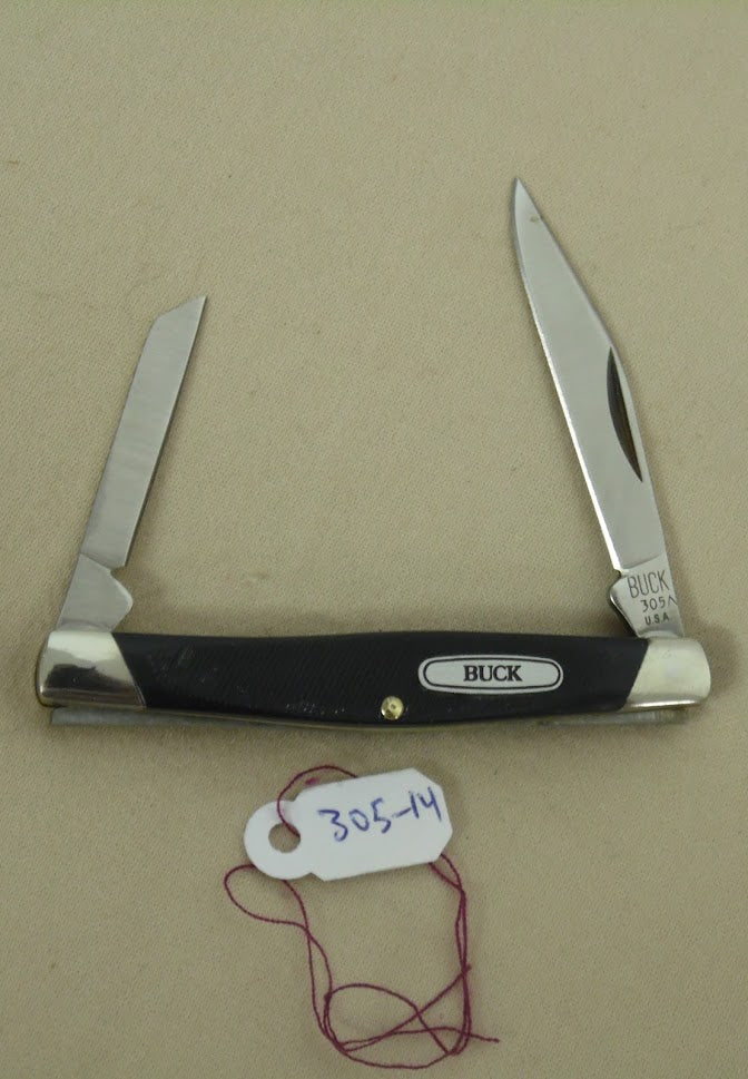 Buck 0305 305 Lancer Pocket Knife Large BUCK Shield 425M
