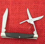 Buck 0306BKM 306BKM 306 (305) Lancer Scissors Pocket Knife USA Made 2011 New in Box Discontinued Like Duet RARE