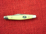 Buck 0306YWM 0306YWM 306 Lancer (305) Scissors ComfortCraft Yellow Handle Knife USA 2011 NIB Discontinued Like Duet RARE