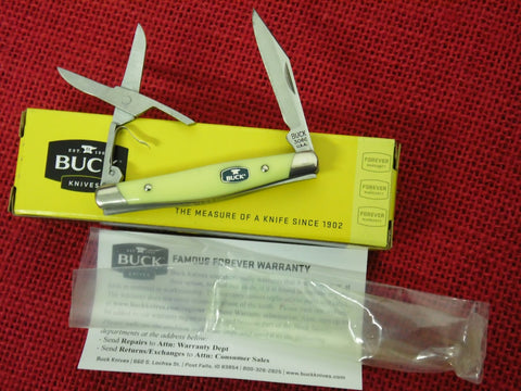 Buck 0306YWM 306YWM 306 Lancer (305) Scissors ComfortCraft Yellow Handle Knife USA 2011 NIB Like Duet RARE Lot#306-3