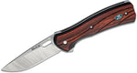 Buck 0346RWS 346 Large Vantage Avid 4 3/8" Linerlock Knife Dymalux Red Wood USA 346RWS
