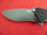 Zero Tolerance Knife by Kershaw ZT 0350BW 0350 Blackwash S30V Assisted Opening Liner Lock USA Discontinued