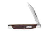 Buck 0379BRS 379 Solo Pocket Knife 3" Single Blade Woodgrain 379BRS